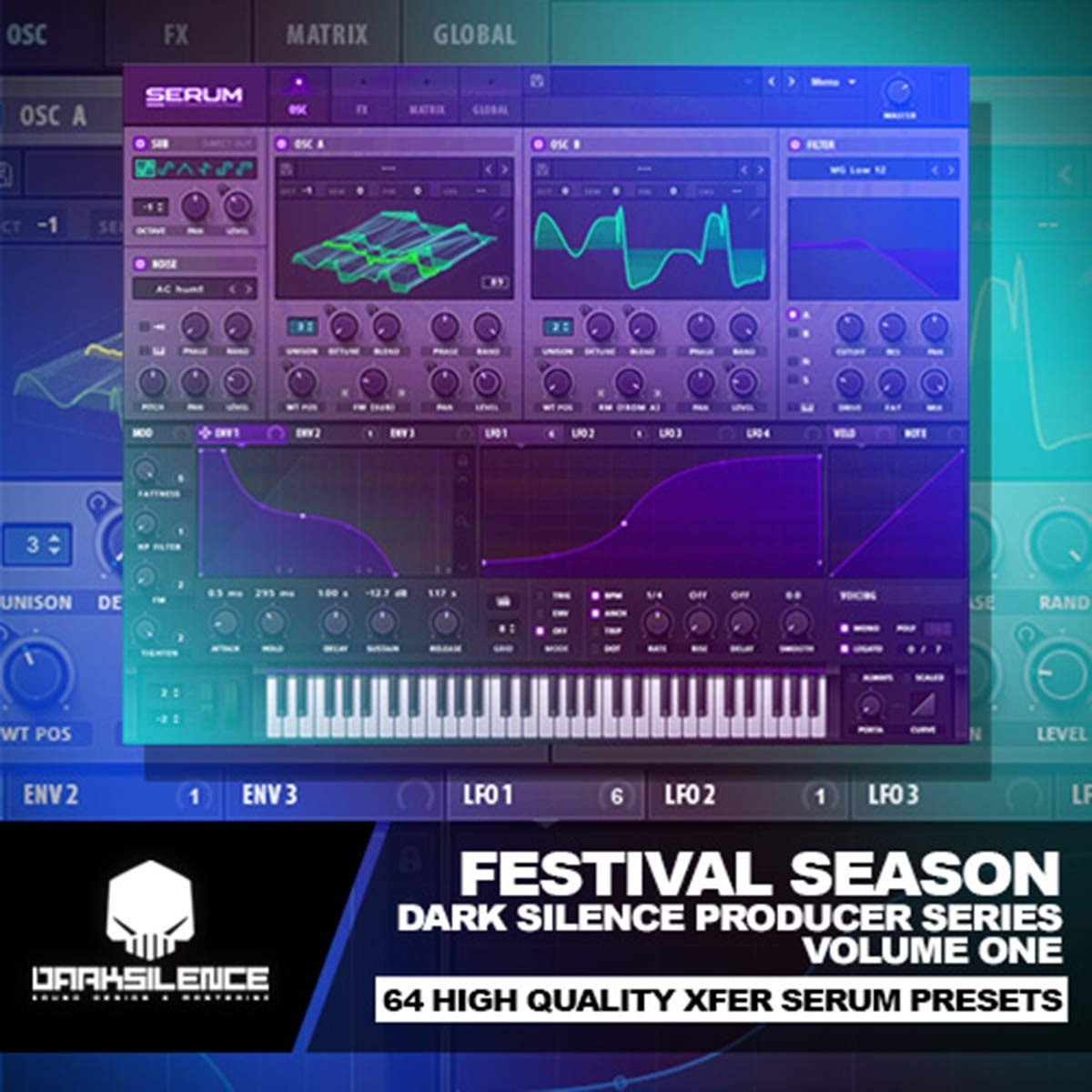 Dark Silence - Festival Season Vol 1 Presets Software GUI Artwork